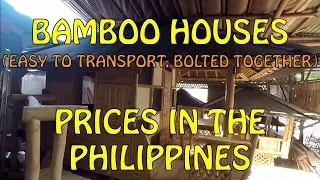 BAMBOO HOUSES, Prices In The Philippines. (Nov 2019)