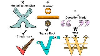 Symbol Lore The Series @Mushroom_Rain Style Part 2 (Multiplication Sign - Square Root)