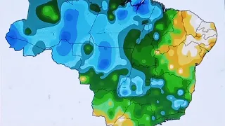 Previsão do Tempo - 06/02/2024 - Chuvas principalmente em parte do CO, do N e do SE! | Tempo e Clima