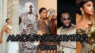RATING AMVCA FASHION BY JOE PART ONE