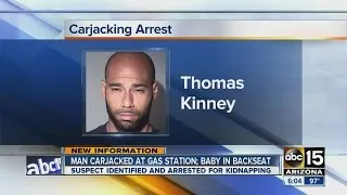 Police identify suspect who carjacked vehicle with baby in back seat