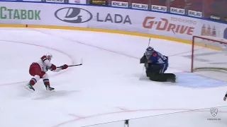 Каюмов приносит победу Локомотиву в ОТ / Kayumov capitalizes on SKA error in OT