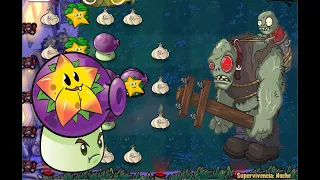 Starfruit vs Fume Shroom vs Dr Zomboss Giga vs Giga Gargantuar vs All Zombie Plants vs Zombie pvz