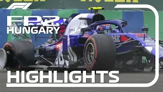 2019 Hungarian Grand Prix: FP2 Highlights