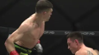 Highlights 2nd GP lightweight semifinal K 1 Rules Jakub Swiderski vs Vitalie Panainte