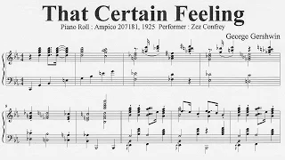 George Gershwin : That Certain Feeling (1925)