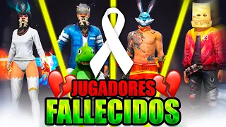 BUSQUE LOS JUGADORES QUE HAN FALLECIDO Y QUE JUGARON FREE FIRE *ERA INTEGRANTE DE MI CLAN*