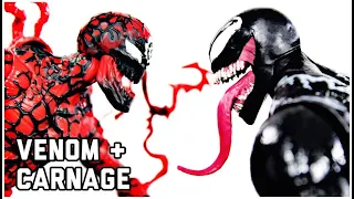 Hasbro Marvel Legends Build-A-Figure Venompool Carnage & Venom Action Figure Review