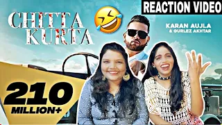 Chitta Kurta Song Reaction | Karan Aujla feat. Gurlez Akhtar | Deep jandu | Punjabi Songs 2019