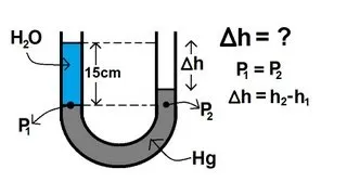 Physics 33 - Fluid Statics (7 of 10) Pressure Gauge