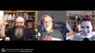 Parenting Stream with Pat Rothfuss, Felicia Day, and Clint McElroy - Worldbuilders Fundraiser 2018