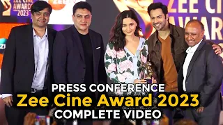 Zee Cine Award 2023 | Press Conference | Varun Dhawan,Alia Bhatt | COMPLETE VIDEO