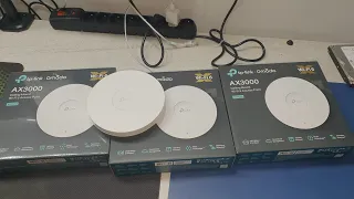 Unboxing TP-LINK EAP650 + szybki speedtest