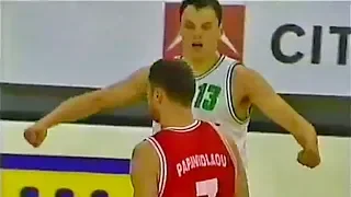 Jasikevicius | Full Highlights vs Olympiacos 09.03.2000 | 30 Pts, 7/7 Three Pointers
