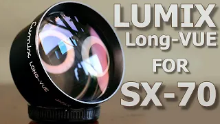 Lumix long vue, polaroid sx-70 accessory lens