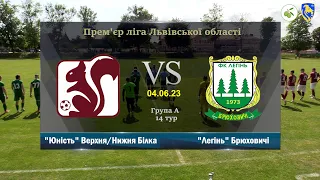 "Юність" Верхня/Нижня Білка - "Легінь" Брюховичі [Огляд Матчу] (Прем'єр ліга. 14 тур)