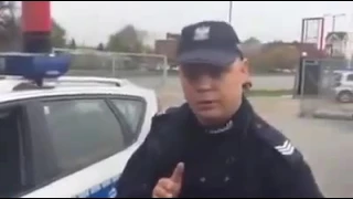 Zbigniew Stonoga vs policjant
