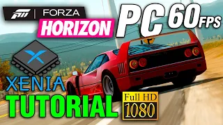 TUTORIAL DEFINITIVO en ESPAÑOL para FORZA HORIZON 1 + DLCs en XENIA XBOX 360 PC FUNCIONA 100% REAL