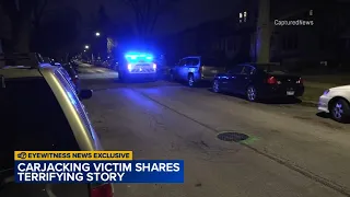 Woman forced out of vehicle in NW Side carjacking, shares terrifying story exclusively with ABC7