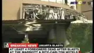 Jakarta Bombs in The Ritz Carlton & Marriot Hotel in Indonesia 2009