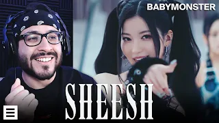 CRAZY RAP LINE! | Reaction to BABYMONSTER - ‘SHEESH’ M/V