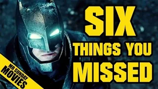 BATMAN V SUPERMAN: DAWN OF JUSTICE Trailer  - Easter Eggs, References & Things You Missed