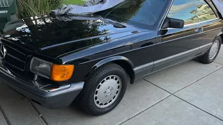 MERCEDES BENZ 560 SEC RESTORATION