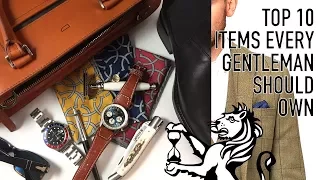 Top 10 Everyday Items Every Gentleman Should Consider Owning - Essentials For Urban Gentry Style