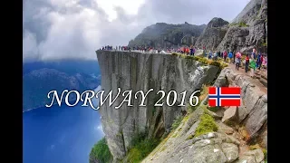 Norway 2016  🇳🇴 | Stavanger - Preikestolen | Kjeragbolten | Rosfjord – Lyngdal | MS Sandness