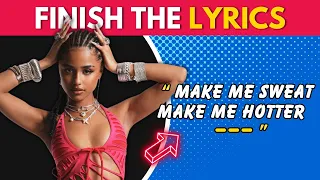 Finish The Lyrics - Most Popular viral Tik Tok Songs | Music Quiz
