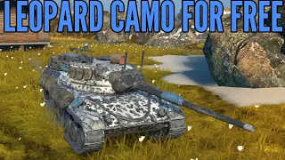 How to Get the Leopard 1 Irbis camo for FREE