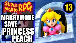 Super Mario RPG - Save Princess Peach in Marrymore - Open the Castle Door - Walkthrough Part 13