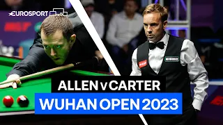 GREAT BATTLE! 😤 | Mark Allen vs Ali Carter | 2023 Wuhan Open Snooker Highlights