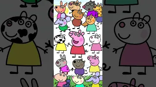 Peppa Pig and Friends Adventure. Meet Peppa and her Friends #shorts