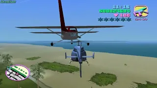 Gta vice city | Following a small airplane