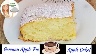 GERMAN APPLE PIE, CLASSIC CAKE! PERFECT FOR COFFEE AND TEA! #applepie #cakerecipe