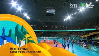 BRASIL X COLÔMBIA - VÔLEI MASCULINO - SEMIFINAL - JOGOS PAN-AMERICANOS 2023 - ❤❤❤AMO VÔLEI!🏐🏐🏐