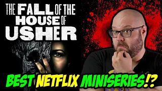 The Fall of the House of Usher (2023) Netflix Miniseries Review | Blood Splattered Vlog