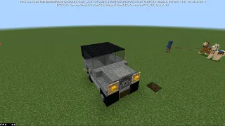 Jeep Builds In Minecraft || How To Make Jeep In Minecart
