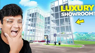 I Built A HUGE LUXURY CAR SHOWROOM 😍