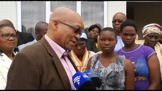 Zuma hands out homes in Nkandla