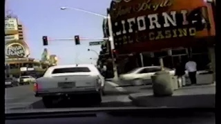 1992 Las Vegas Strip and Driving Freemont