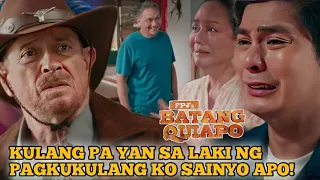 FPJ's Batang Quiapo | PANALO TANGGOL INSTANT MILYONARYO KA NGAYON | TRENDING HIGHLIGHTS STORY