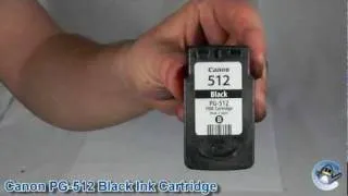 Inside Canon PG-512 Black Ink Cartridge