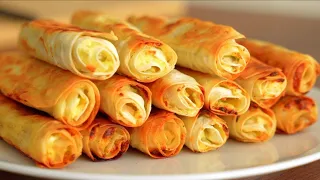 Delicious cheese rolls in just 10 minutes