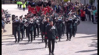Changing the Guard at Windsor Castle - Saturday the 20th of April 2024