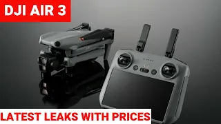 DJI Air 3 leaks - Latest leaks and prices