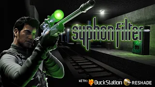 Syphon Filter HD FULL GAME (with Duckstation + Reshade) - Playthrough Gameplay