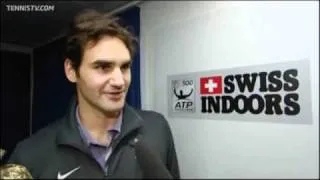 Federer interview of his 65th titles in Basel