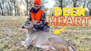 Whitetail Deer Catch, Clean, Cook! {Deer HEART Recipe}